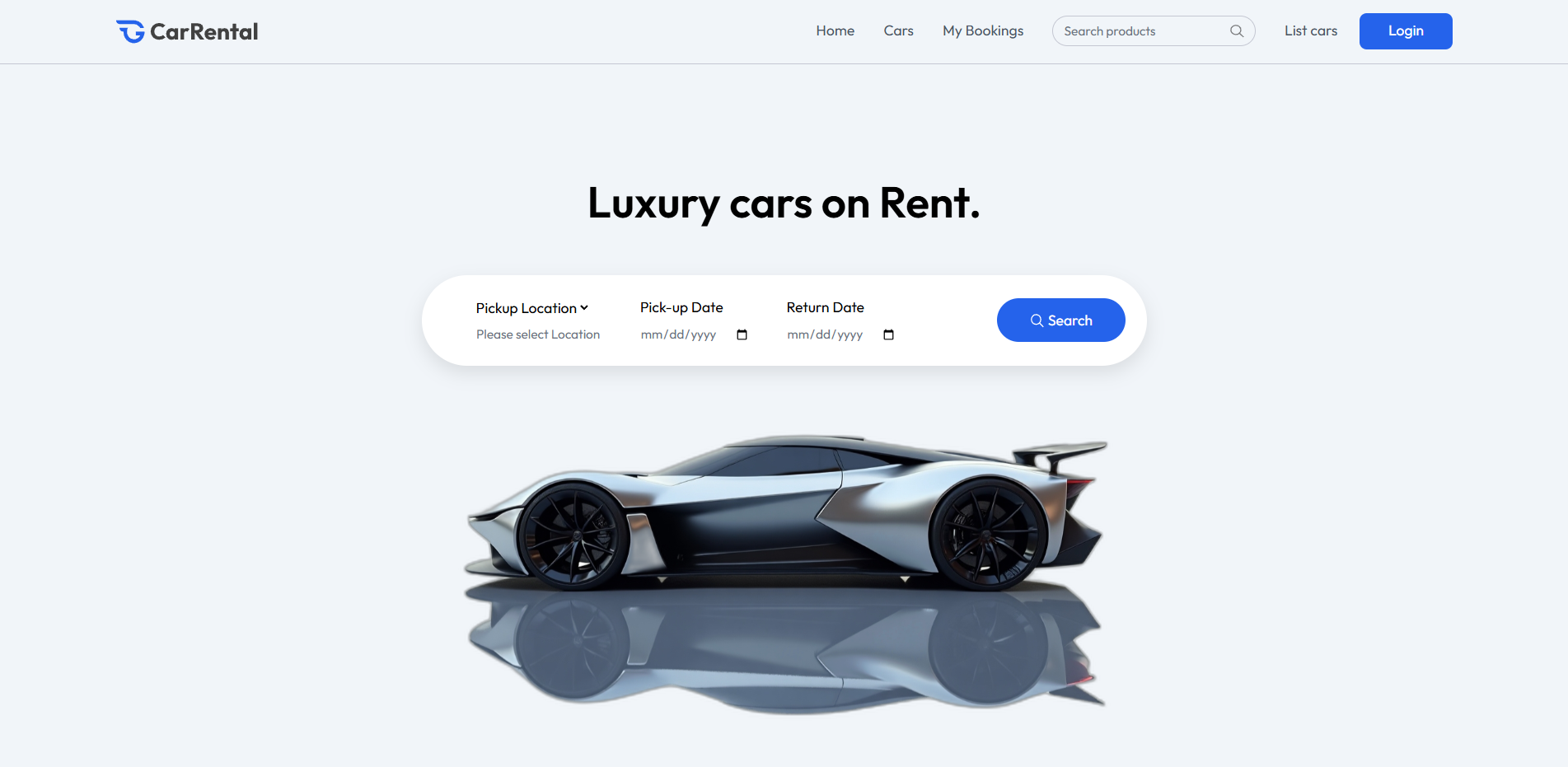 Car-Rental - Rent Luxurious Cars